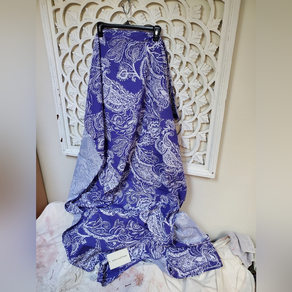 Mara Hoffman 100% Orhanic Cotton Sarong One Size New With Tags Rare Deadstock